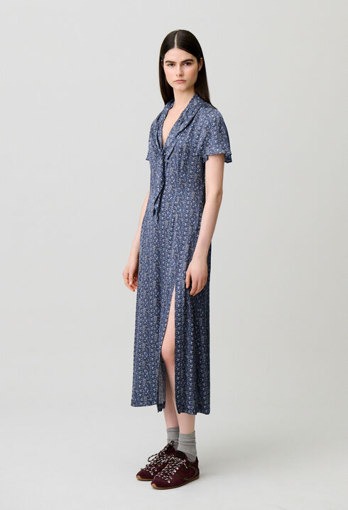 Robe fluide imprim&eacute;e