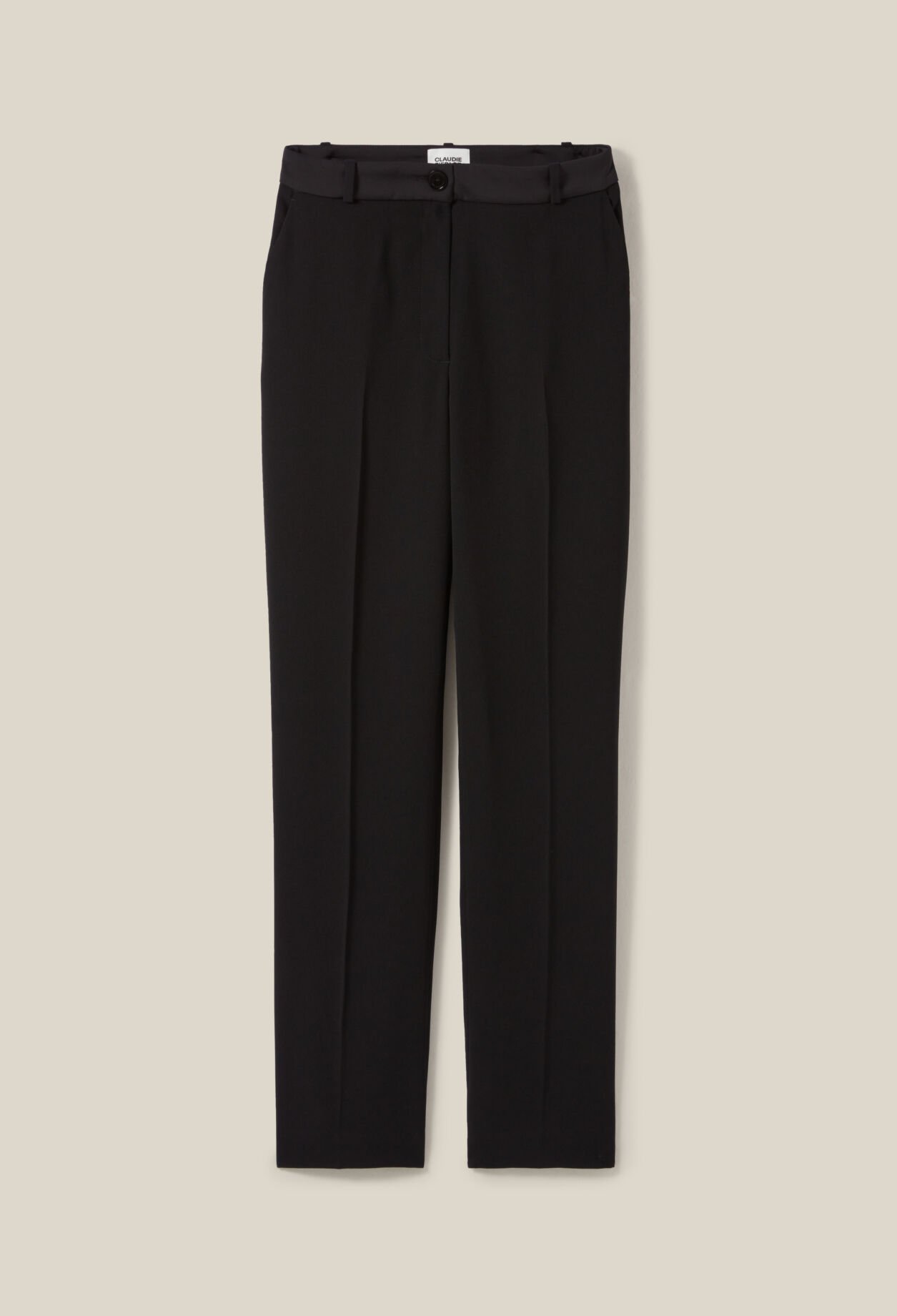 Pantalon tailleur coupe cigarette