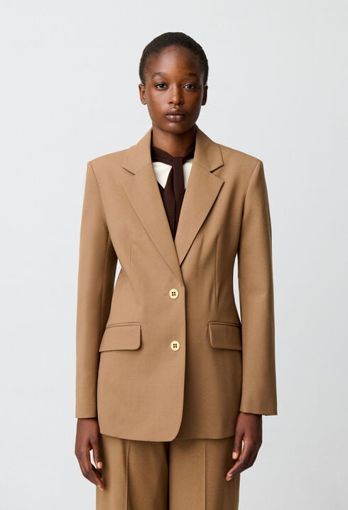 Veste tailleur cintr&eacute;e