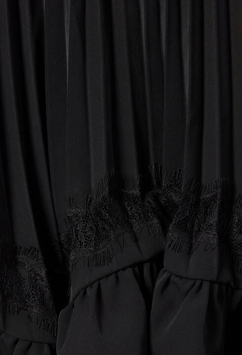 Jupe asymétrique dentelle