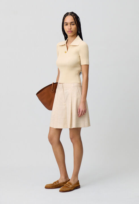 Top maille fine