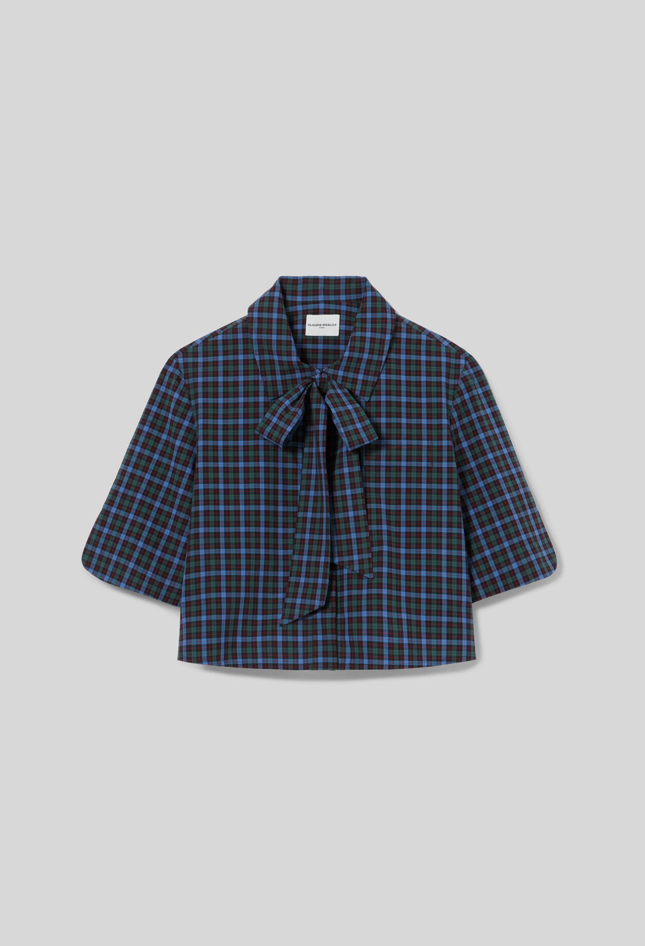 Chemise carreaux lavalli&egrave;re