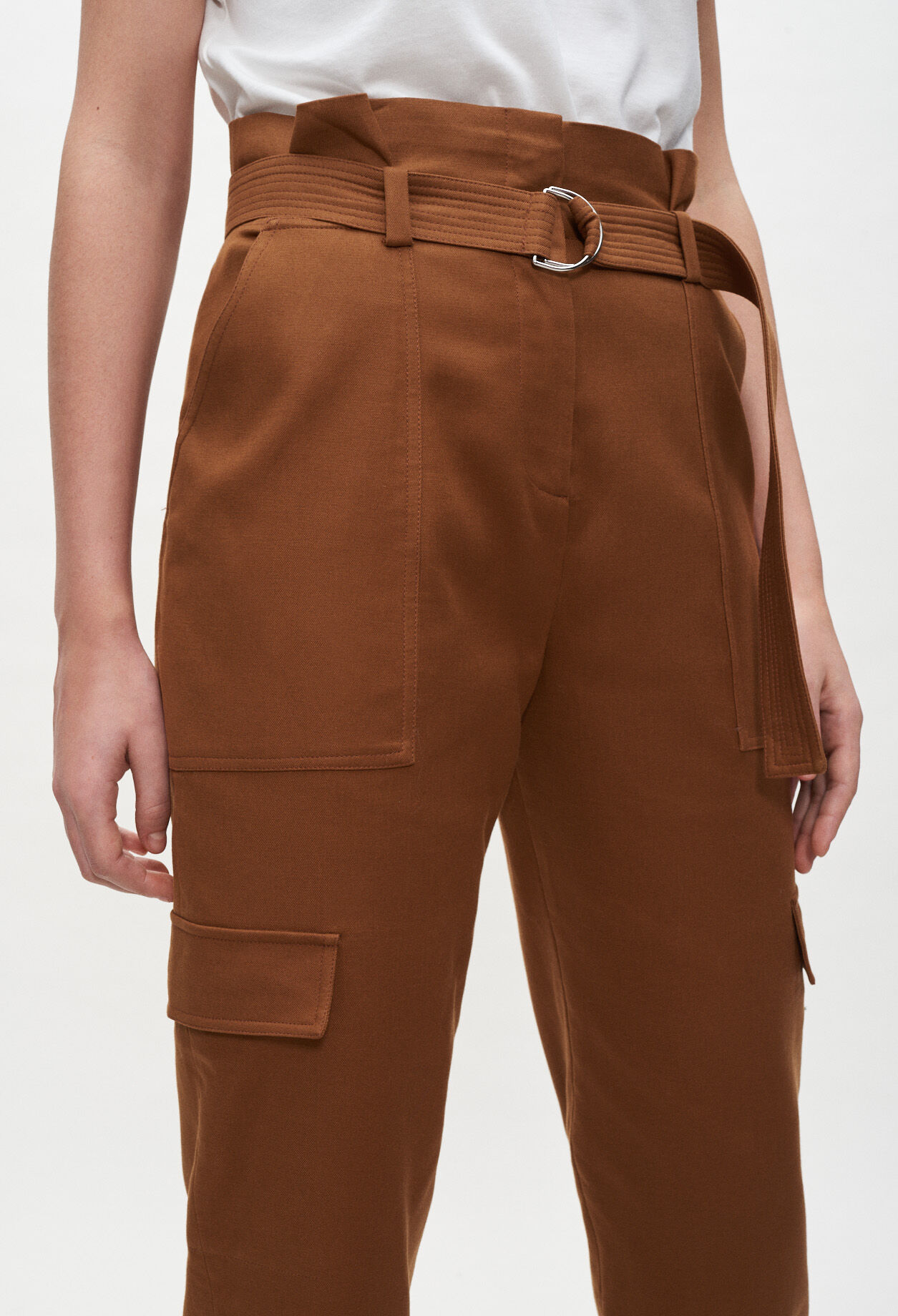 Pantalon droit à poches