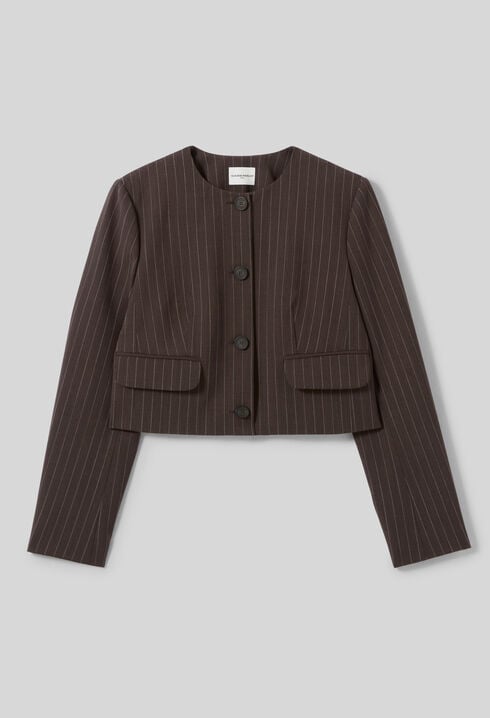 Veste boîte courte