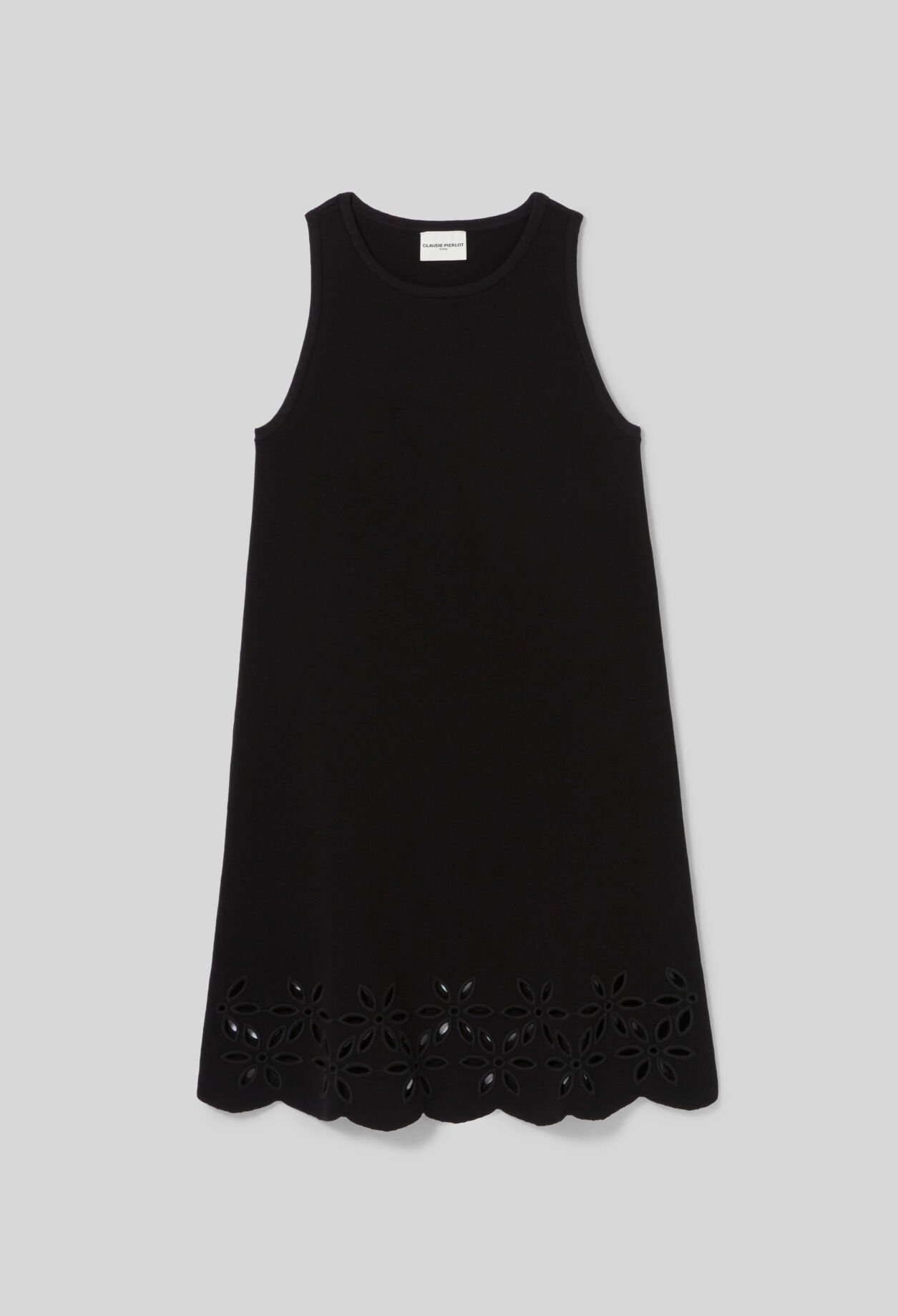 Robe courte maille fine