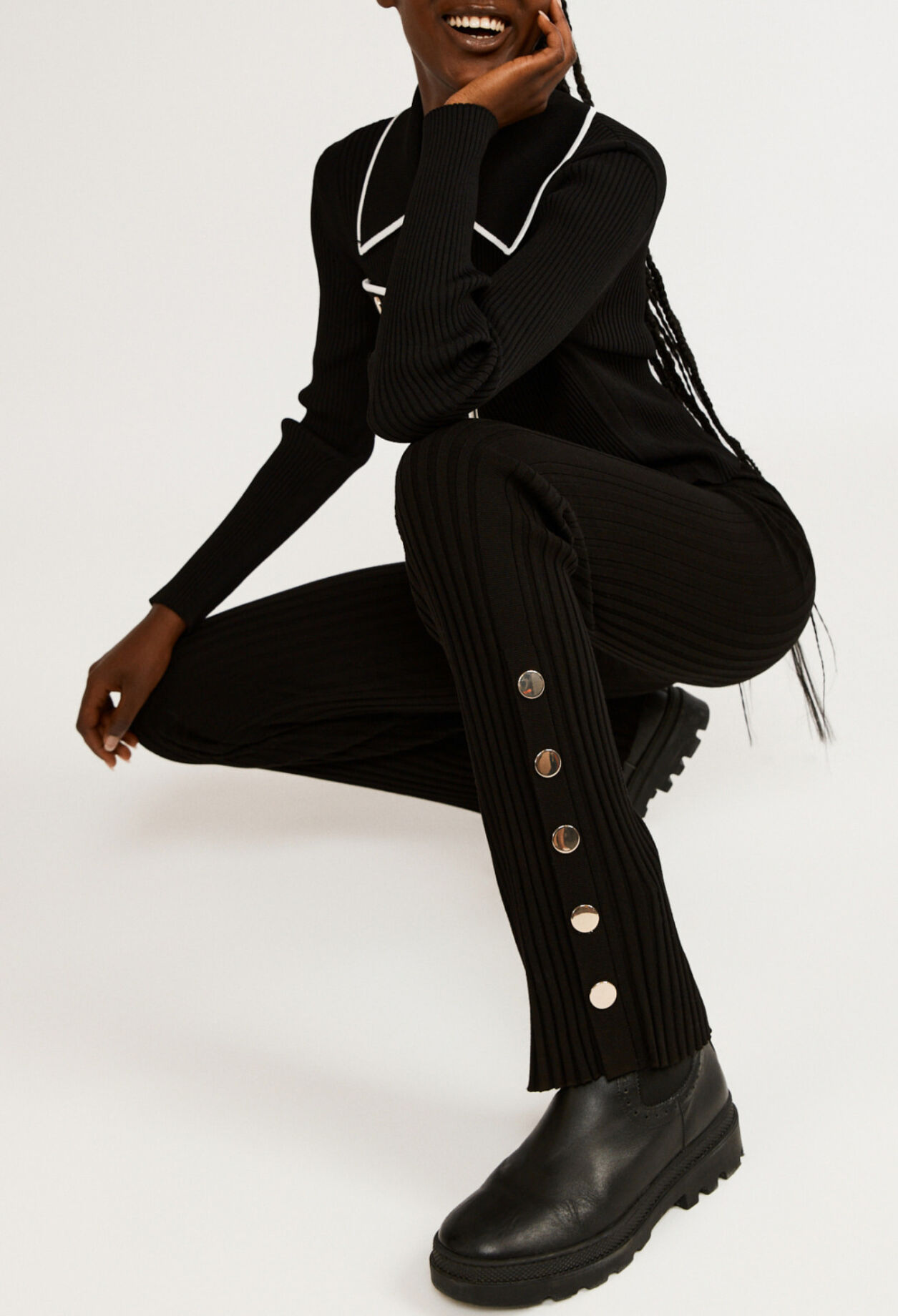 Pantalon évasé