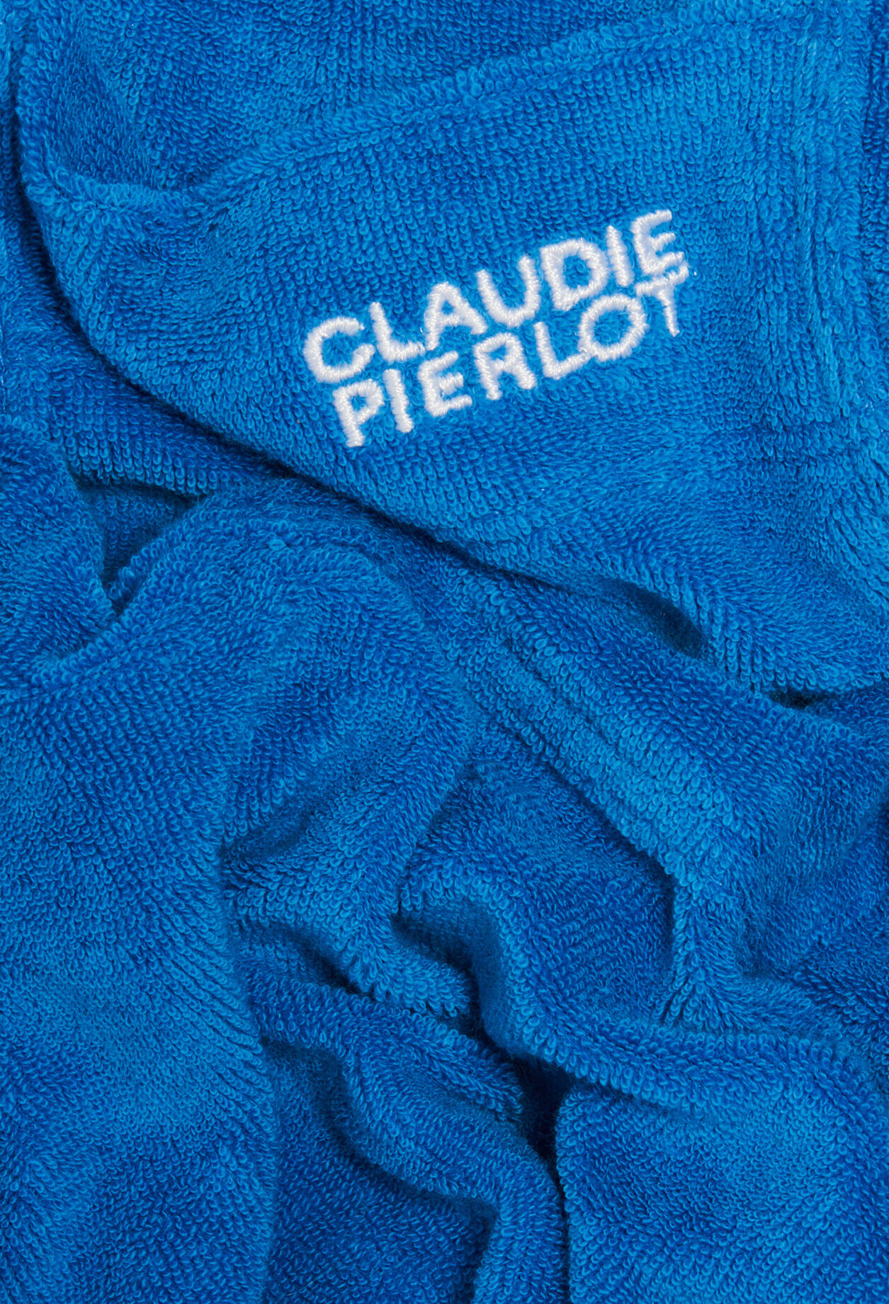 Chemise éponge bleue