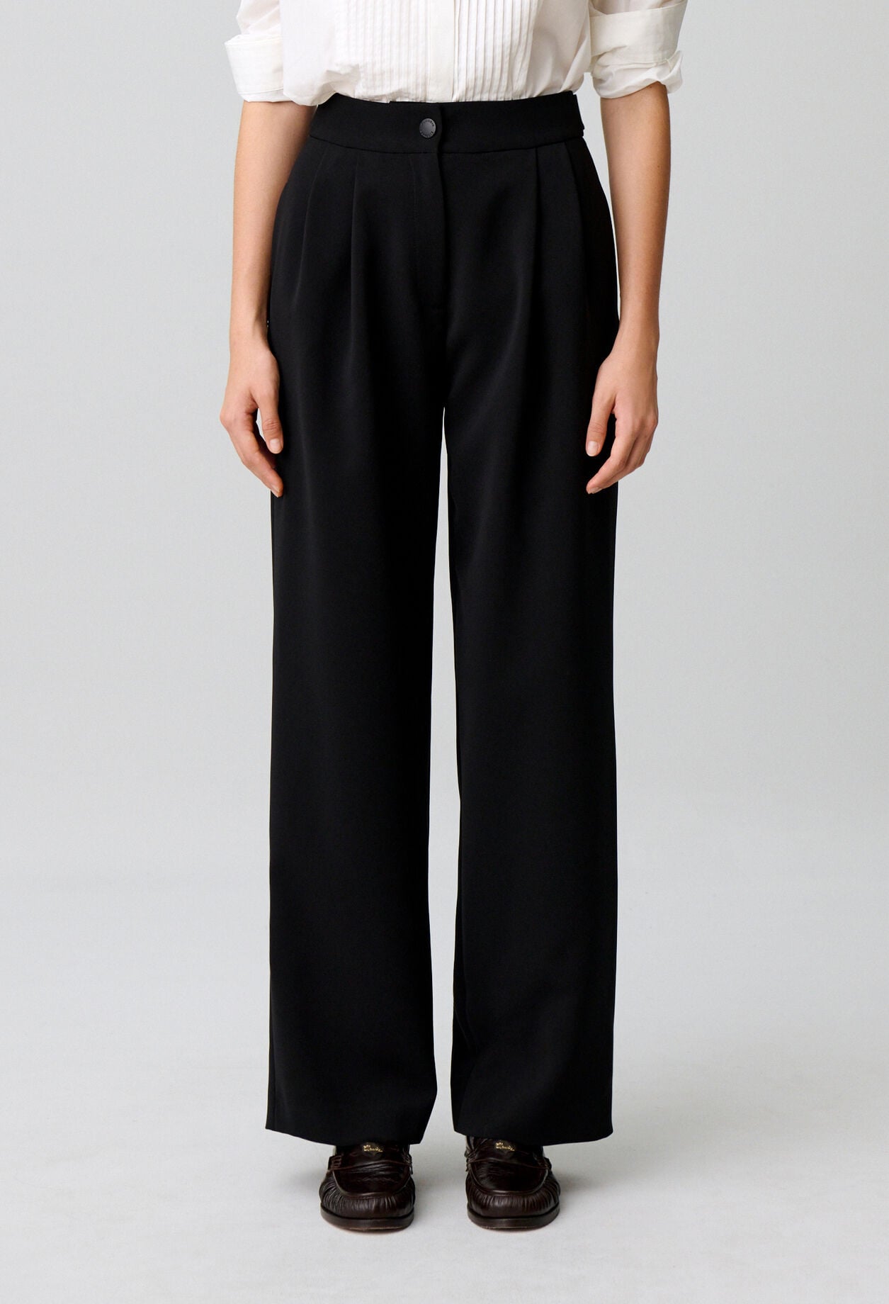 Pantalon tailoring jambes droites