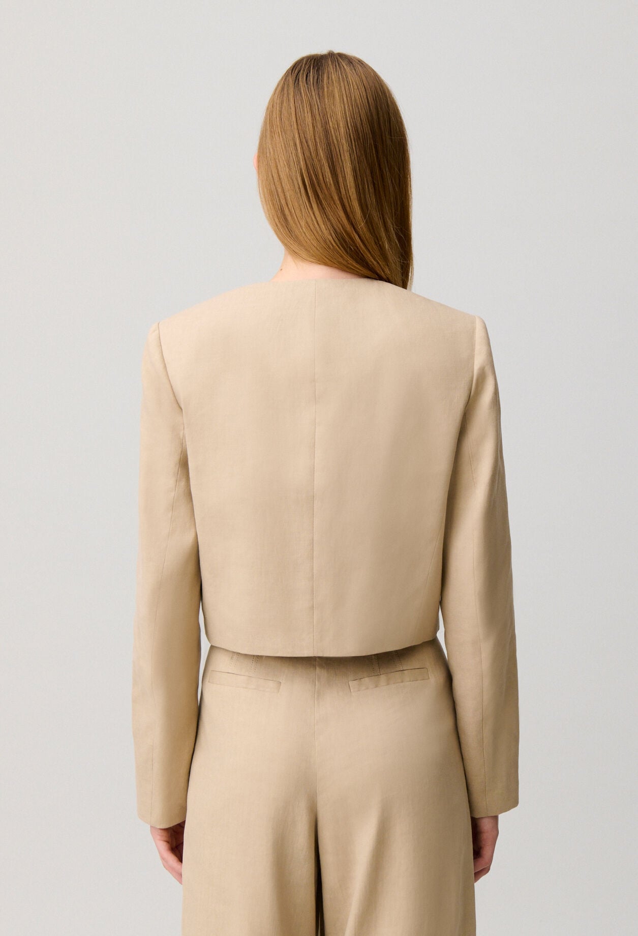Veste courte tailleur
