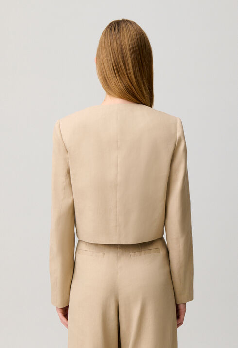 Veste courte tailleur
