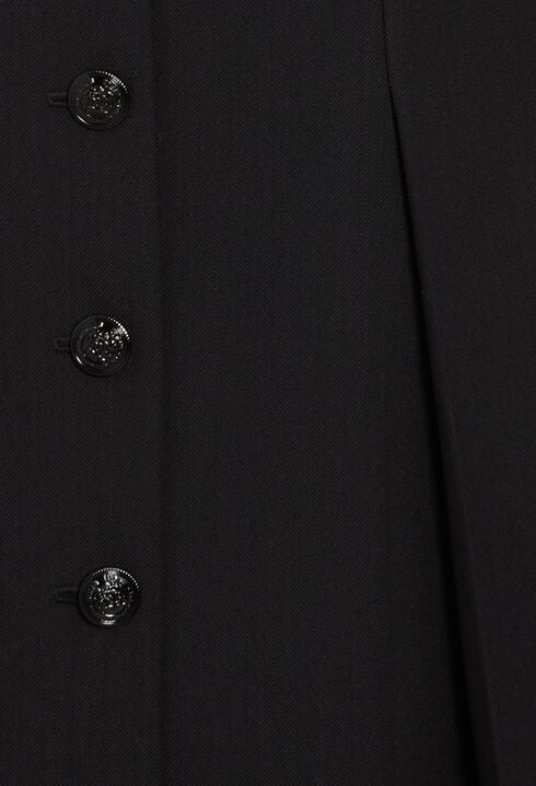 Robe courte bretelles noire