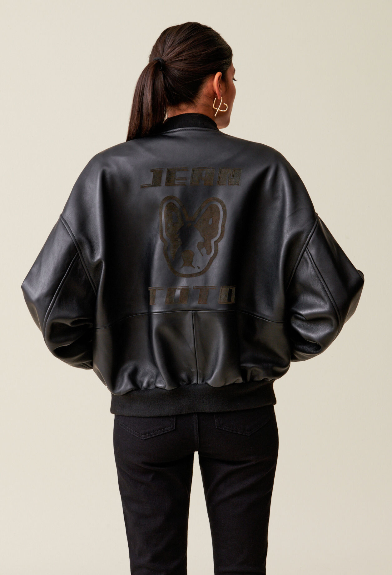 Veste en jean cuir 2025
