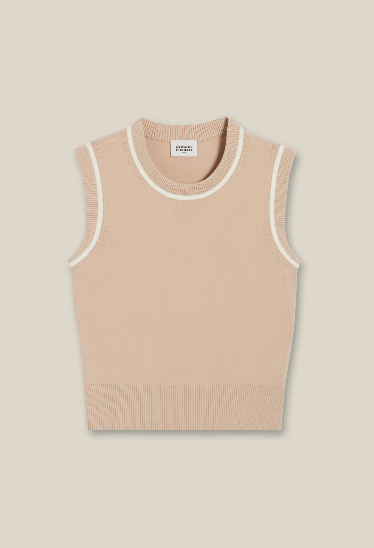 Pull maille rayures
