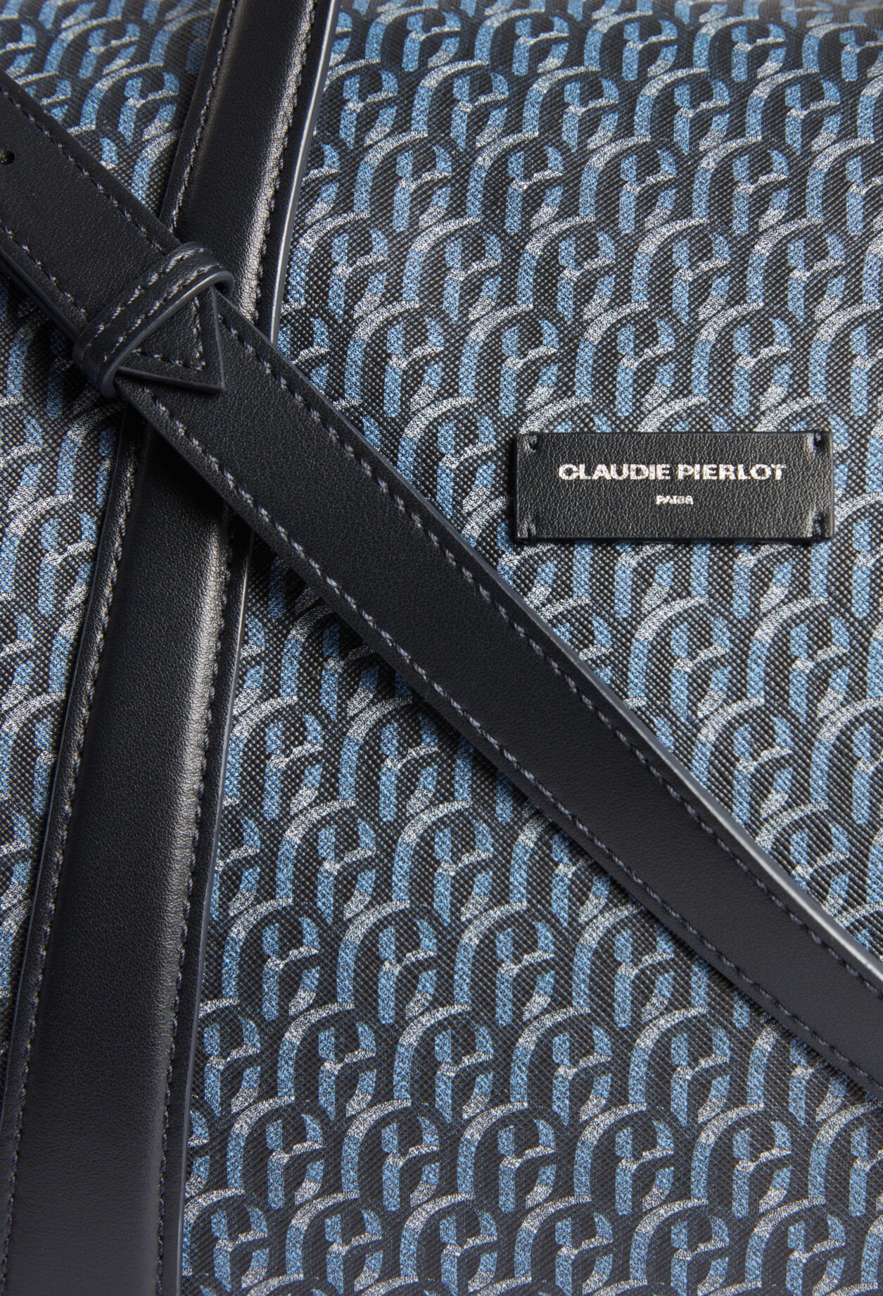 Sac voyage toile monogramme marine