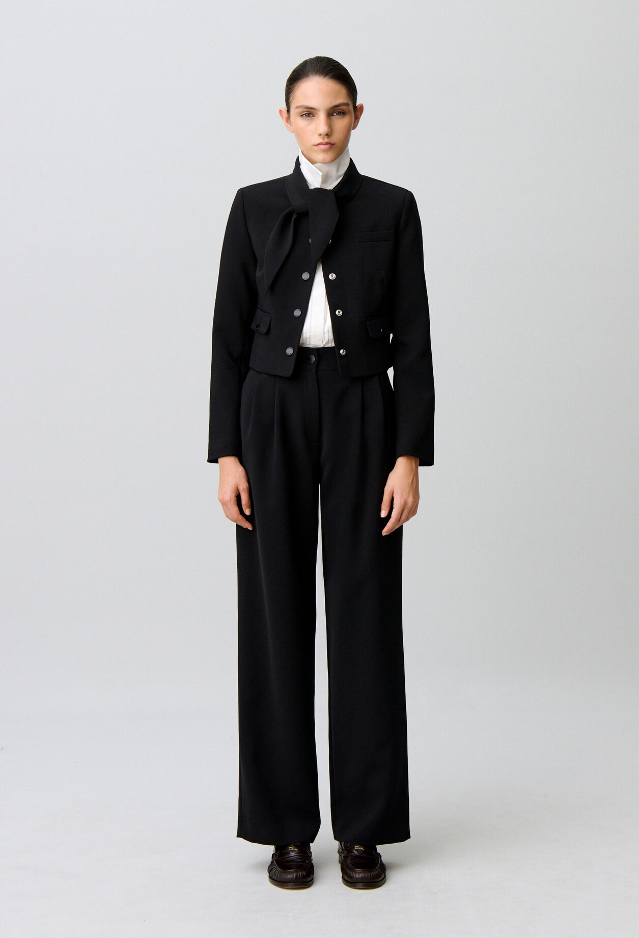 Pantalon tailoring jambes droites