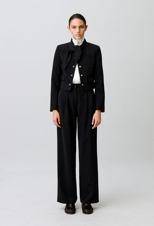 Pantalon tailoring jambes droites