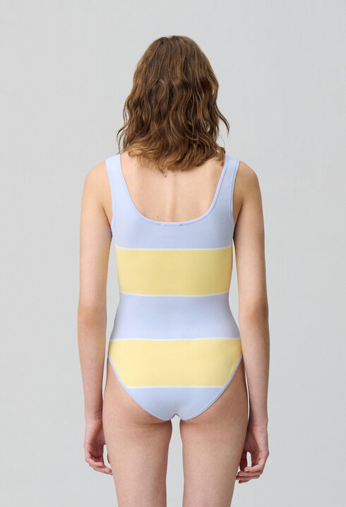 Body bicolore maille fine