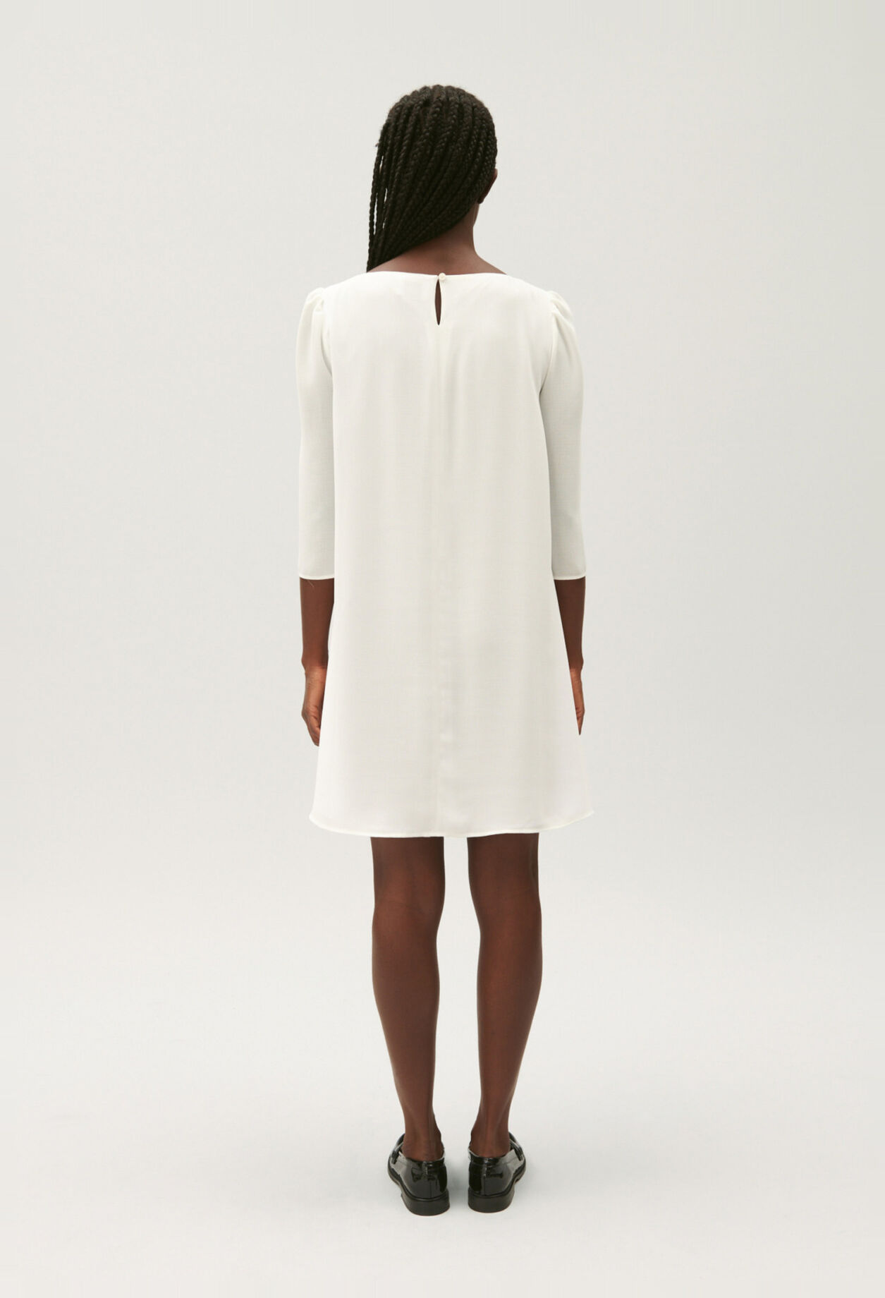 Robe rififi blanche