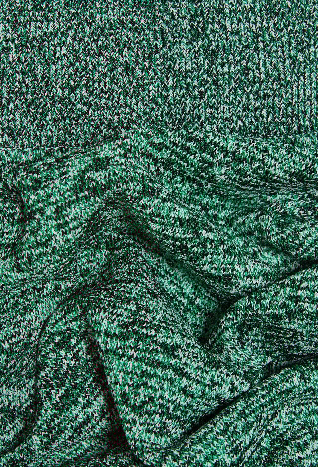 Pantalon maille effet chinée