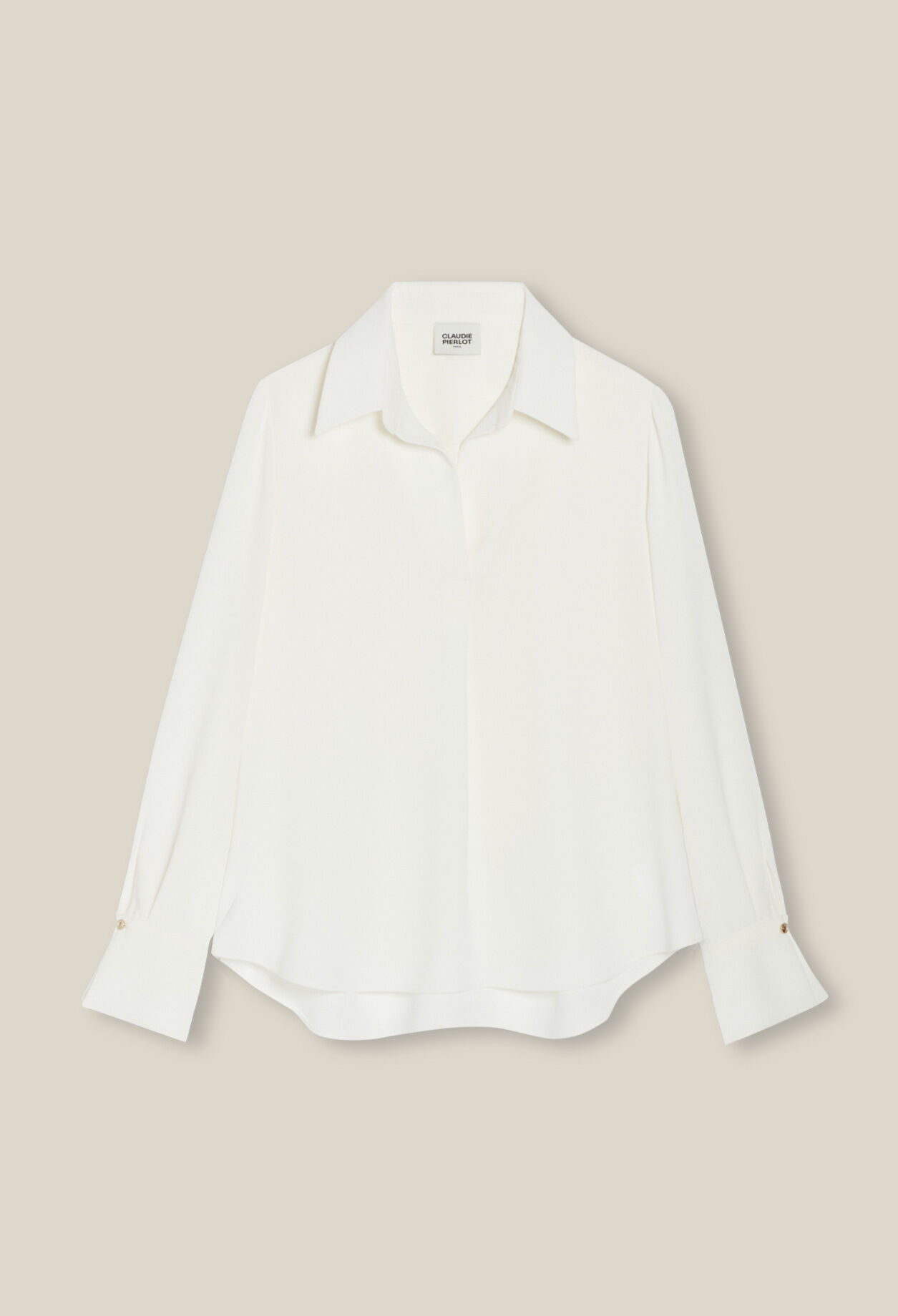 Blouse fluide écrue