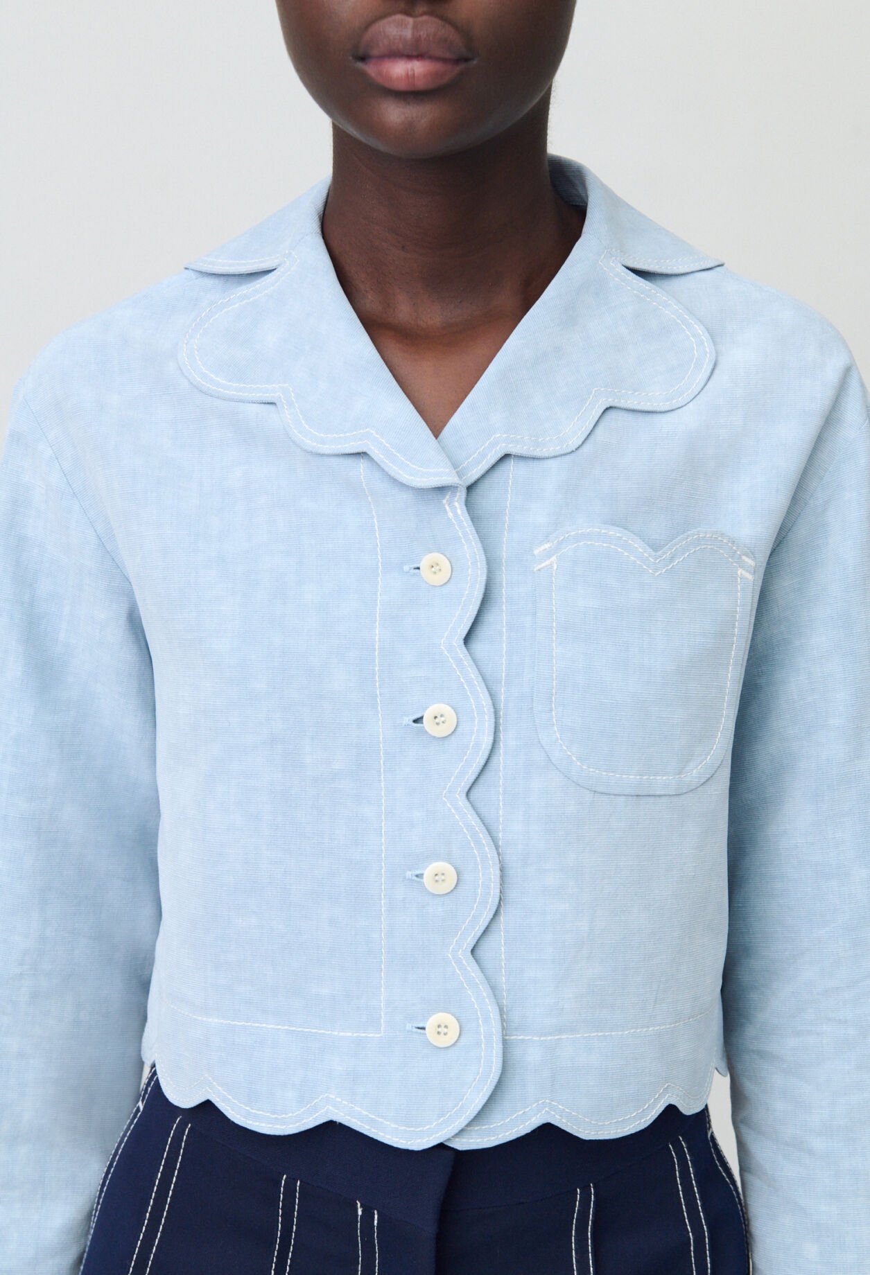 Chemise denim