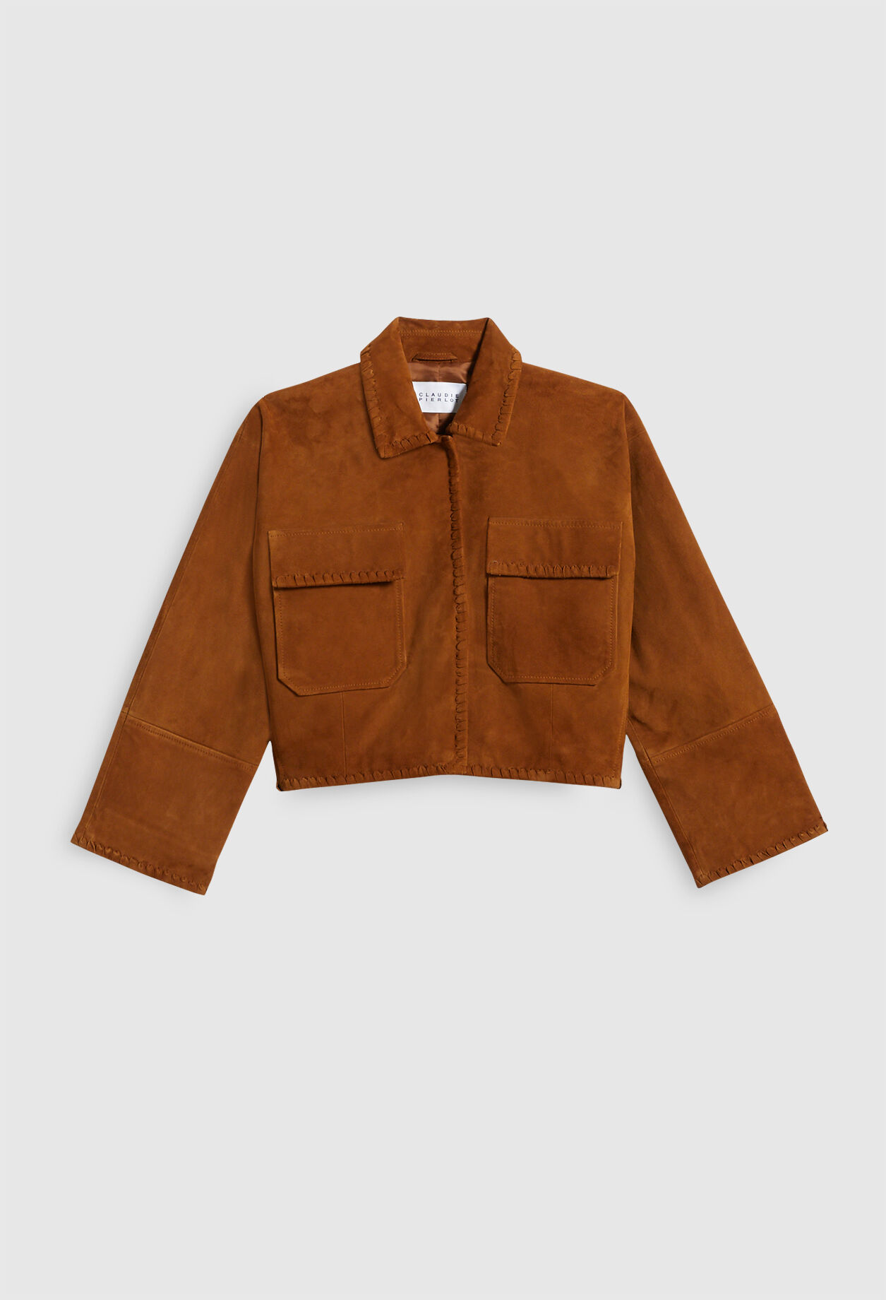 Blouson en daim responsable