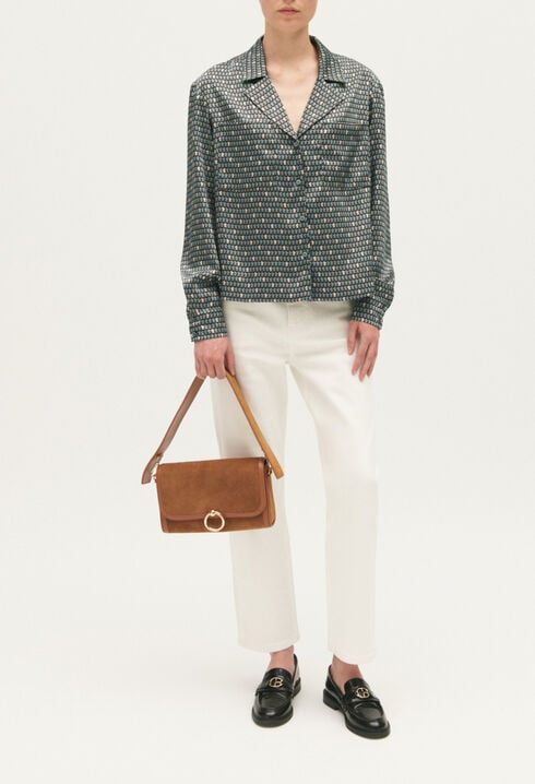 Chemise fluide imprimée