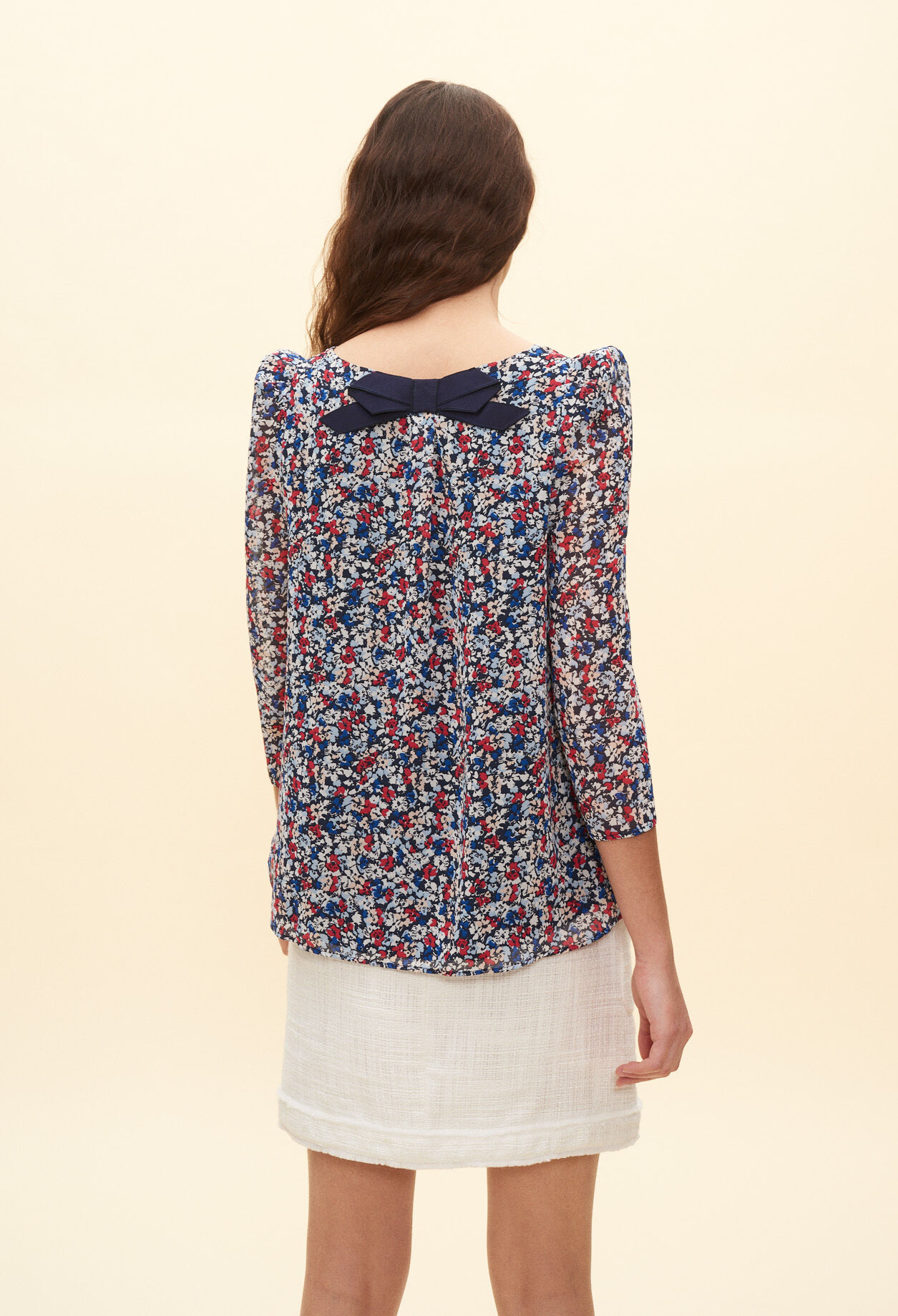 Blouse fleurie