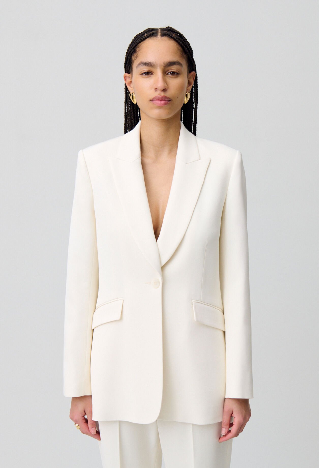 Veste de tailleur cintrée