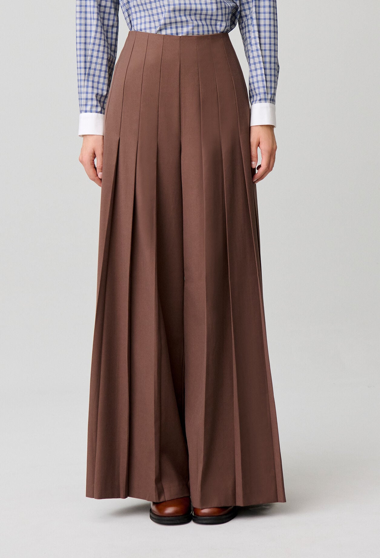 Pantalon coupe droite large