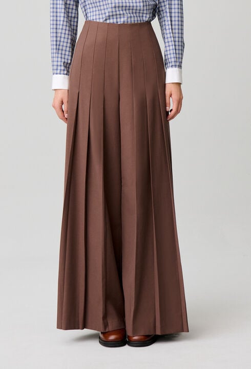 Pantalon coupe droite large