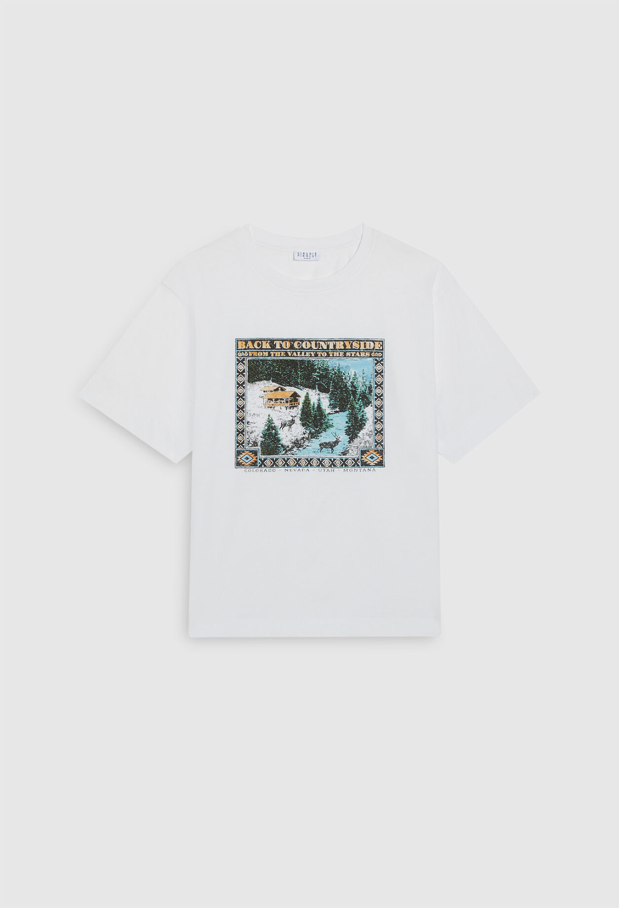 T-shirt à coupe légèrement oversize