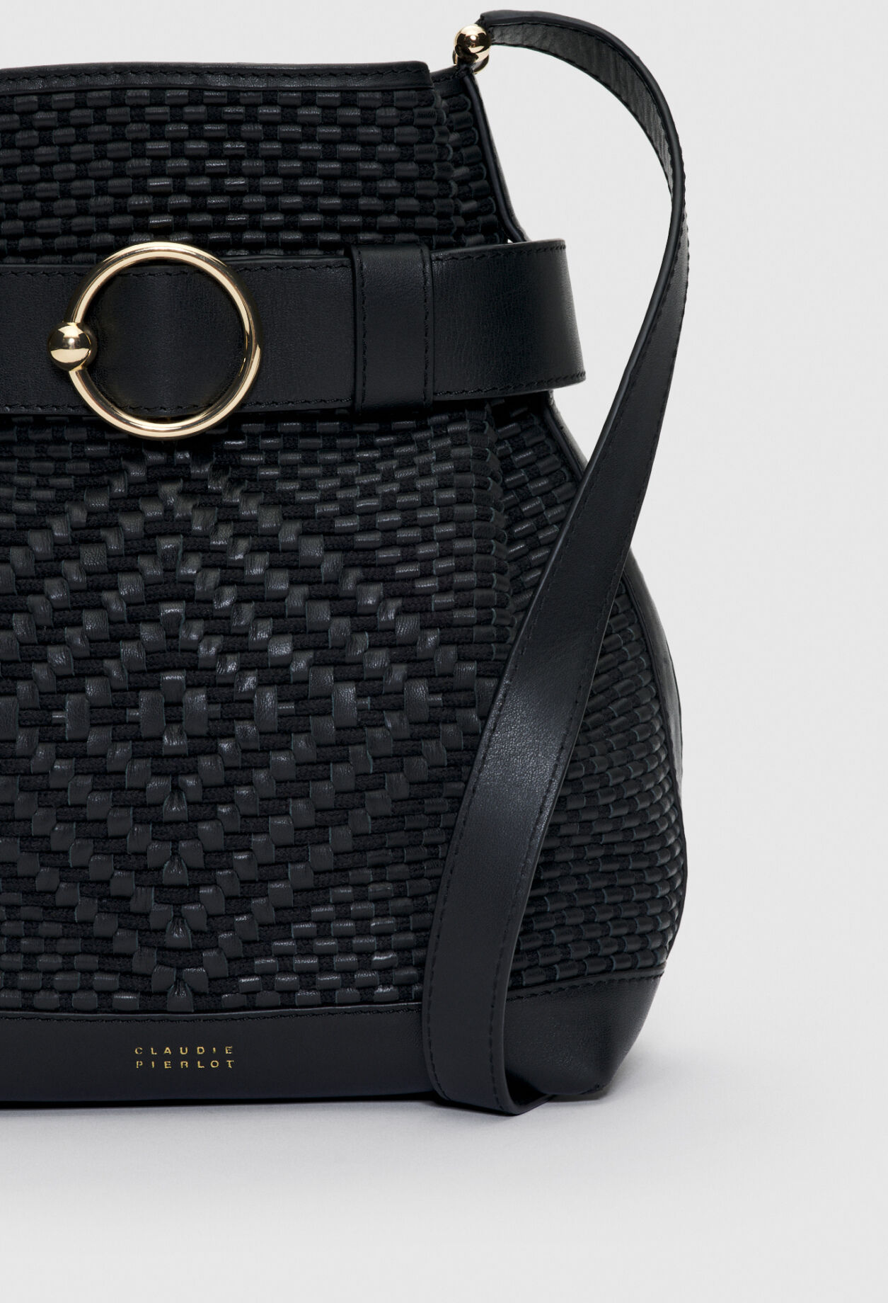 Sac seau en cuir