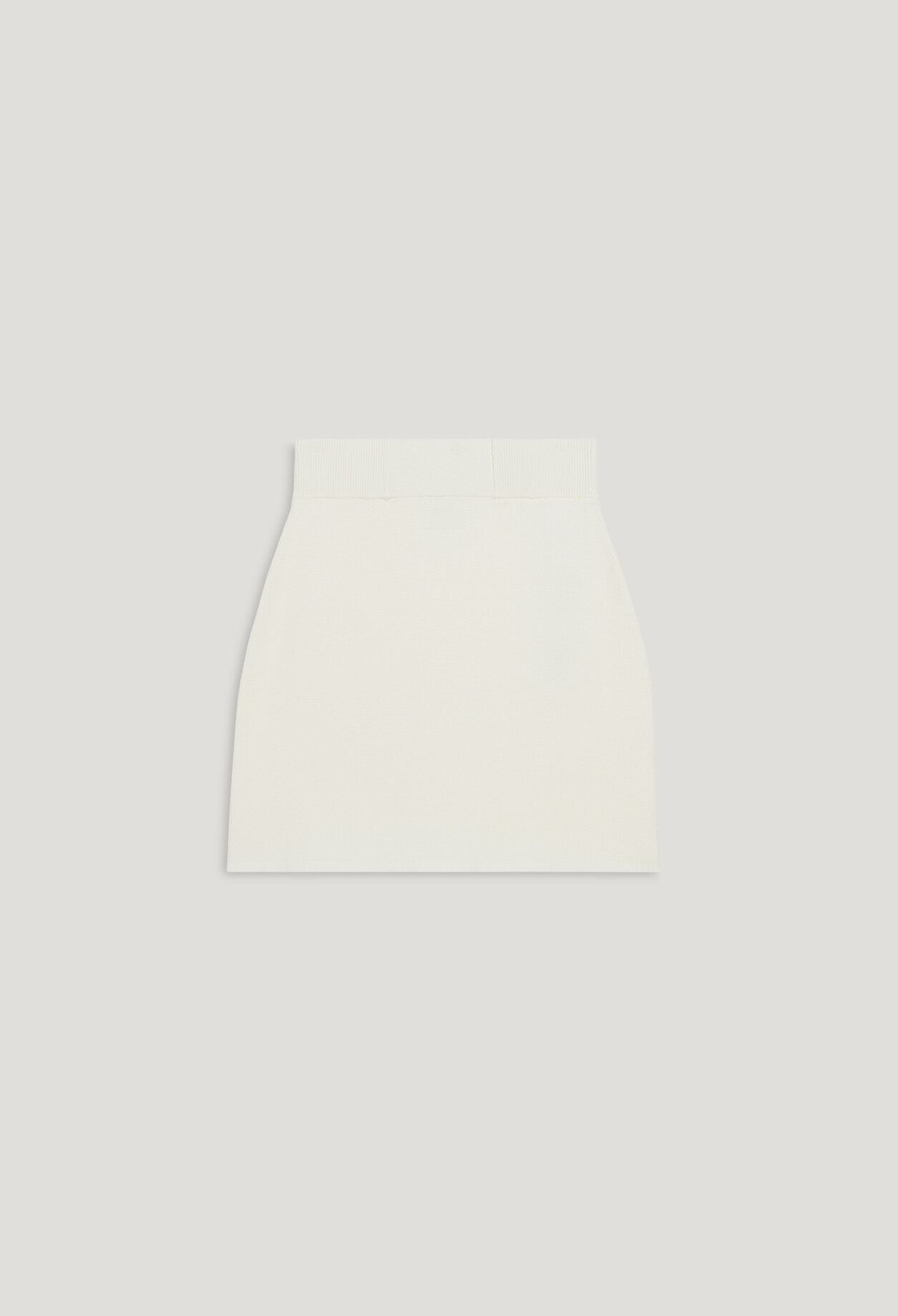 Jupe courte taille-haute