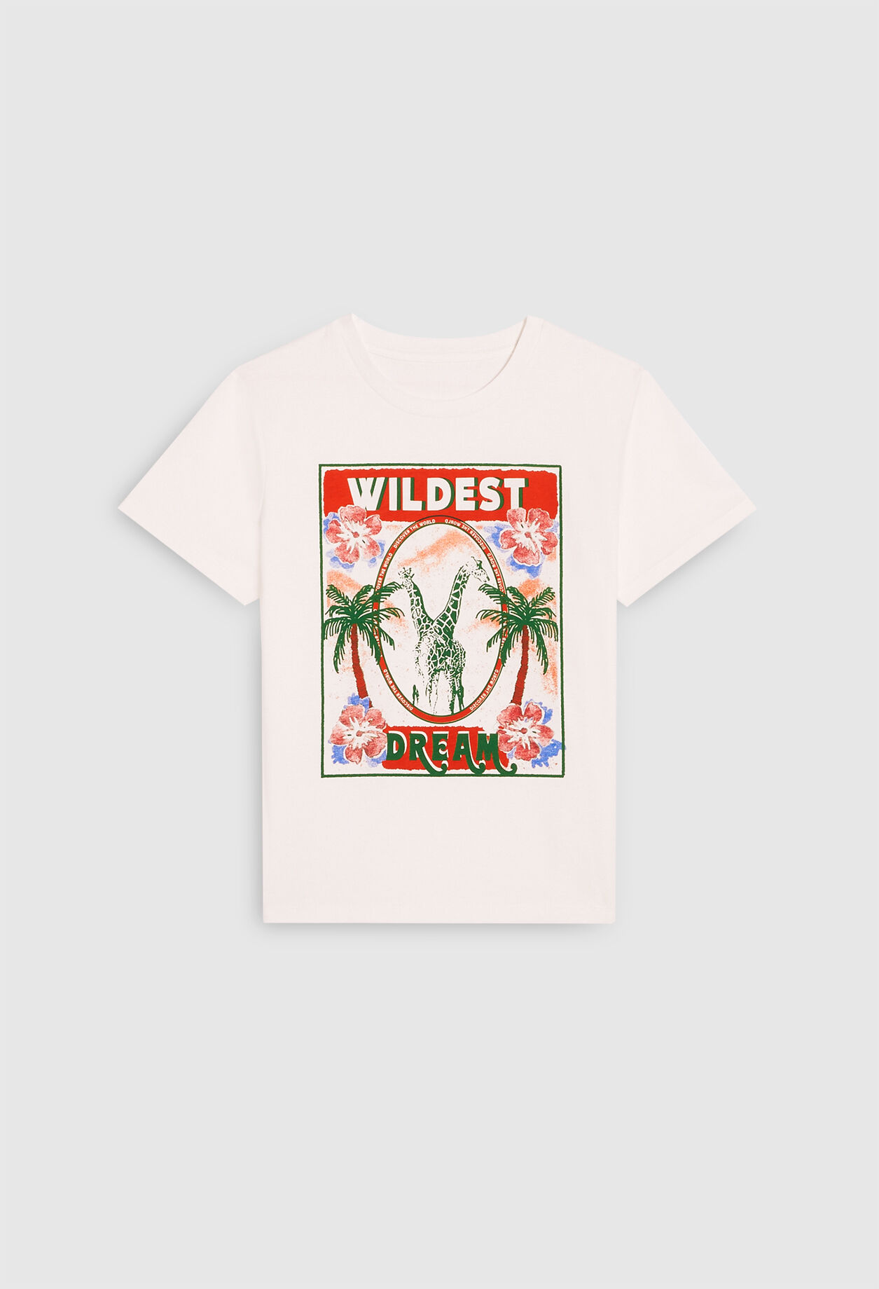 T-shirt en coton en coton biologique
