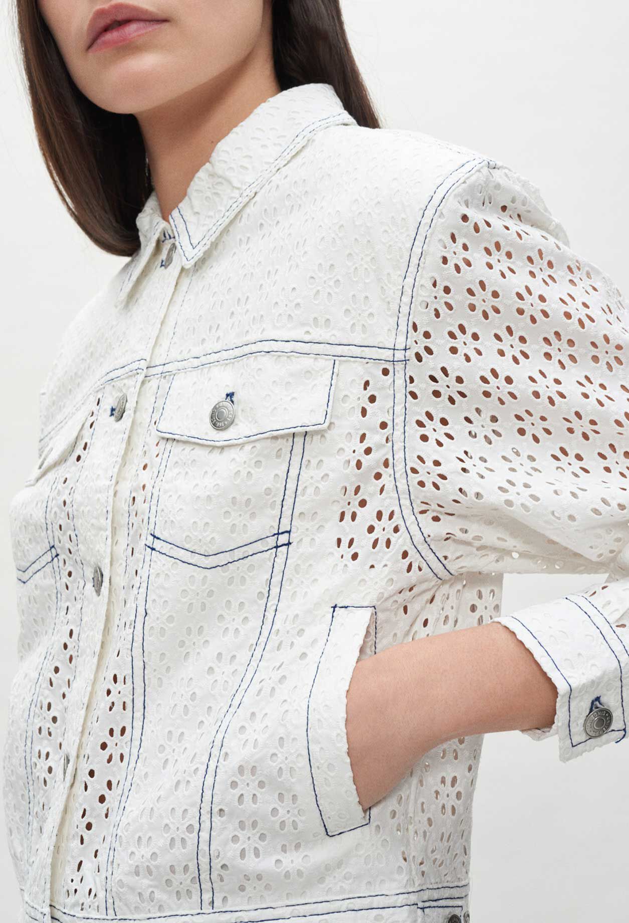 Blouson blanc