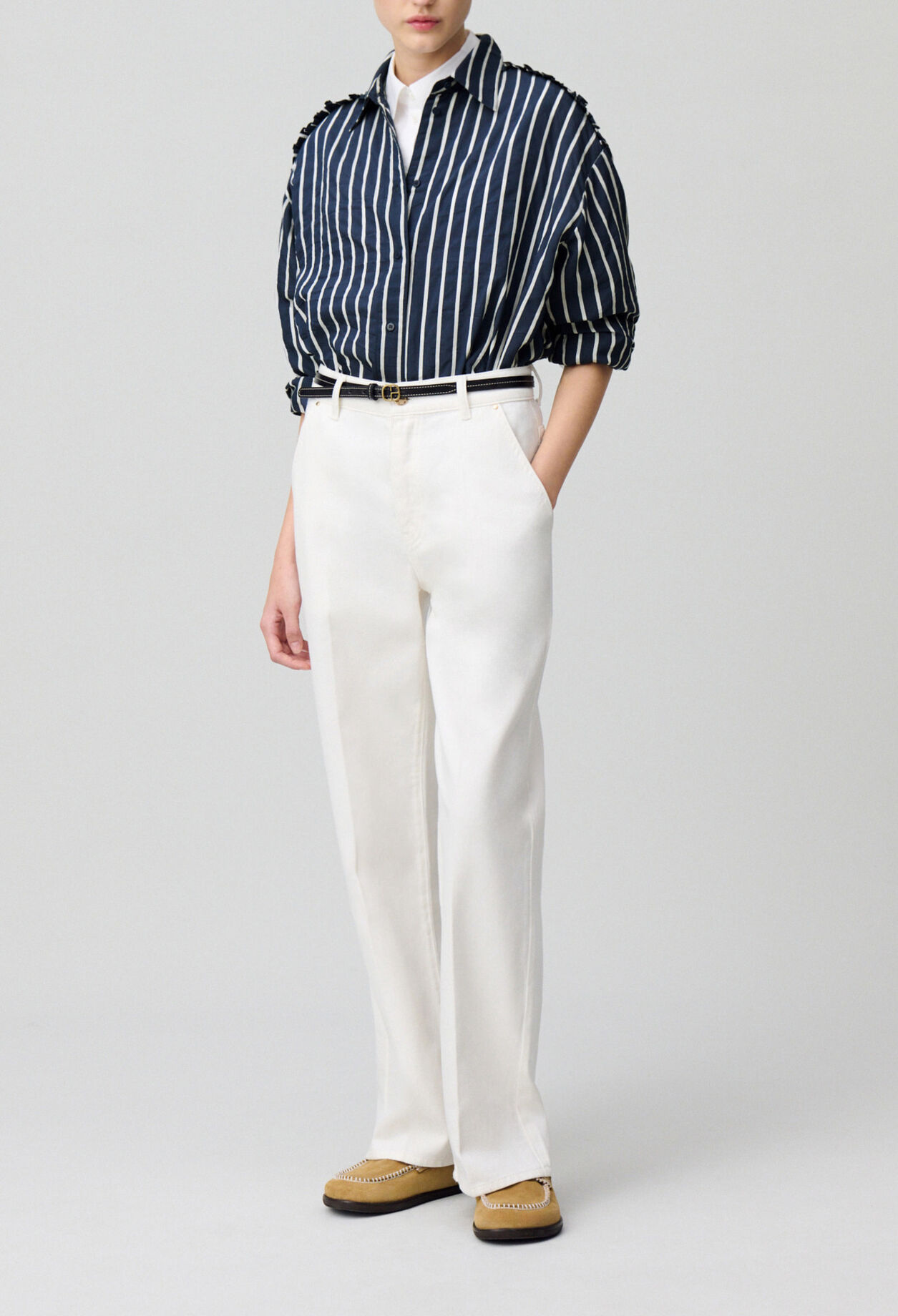 Chemise fluide ray&eacute;e
