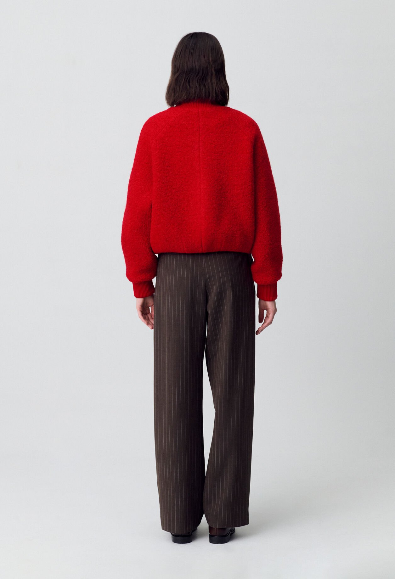 Blouson court teddy