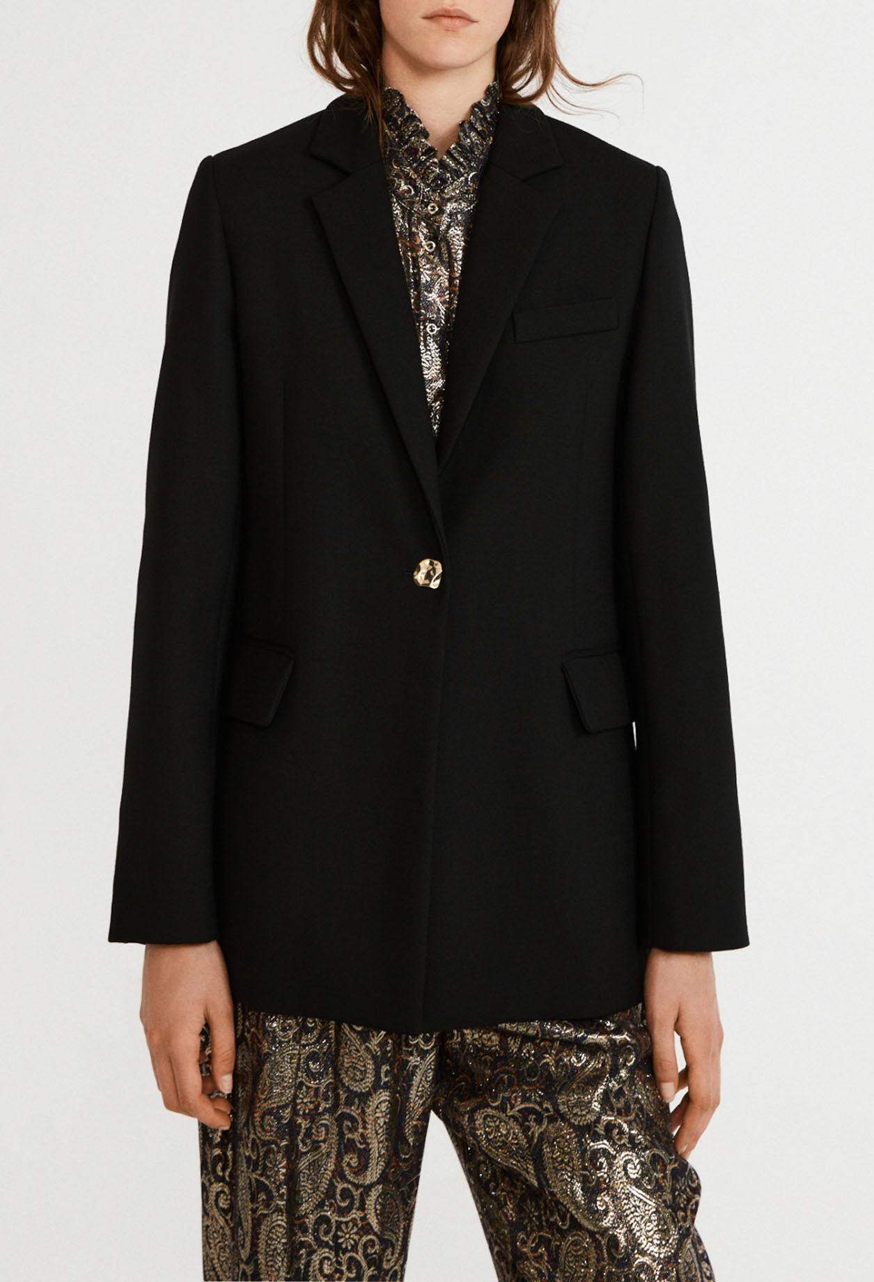 Blazer en polyester recyclé