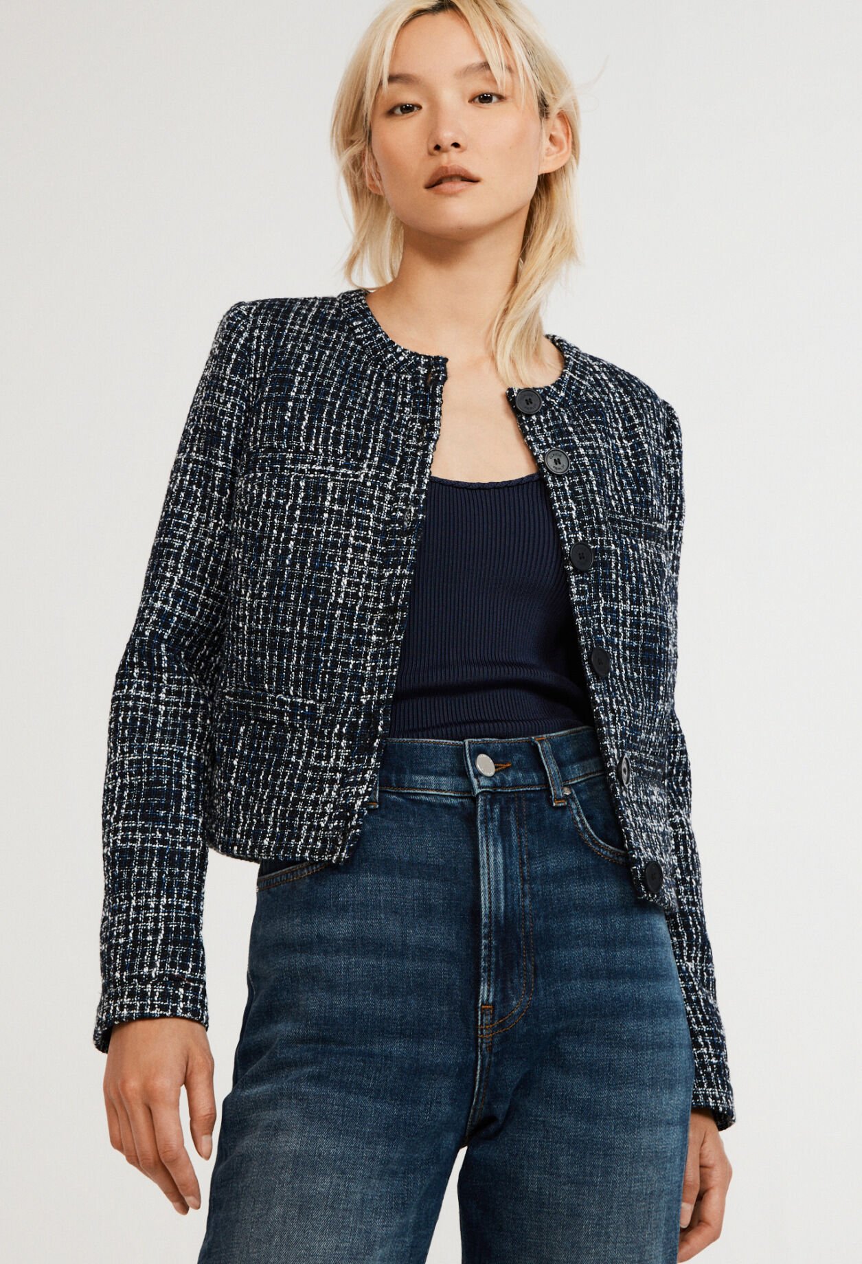 Veste en tweed