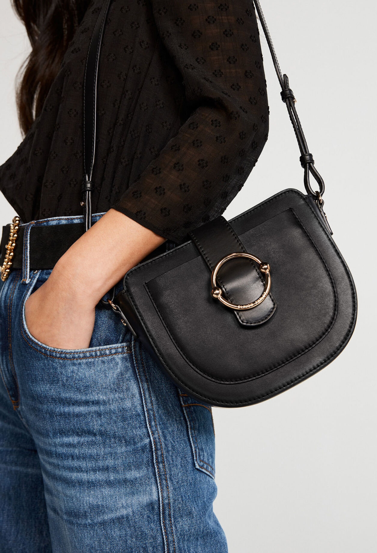 Sac bandoulière claudie pierlot clearance