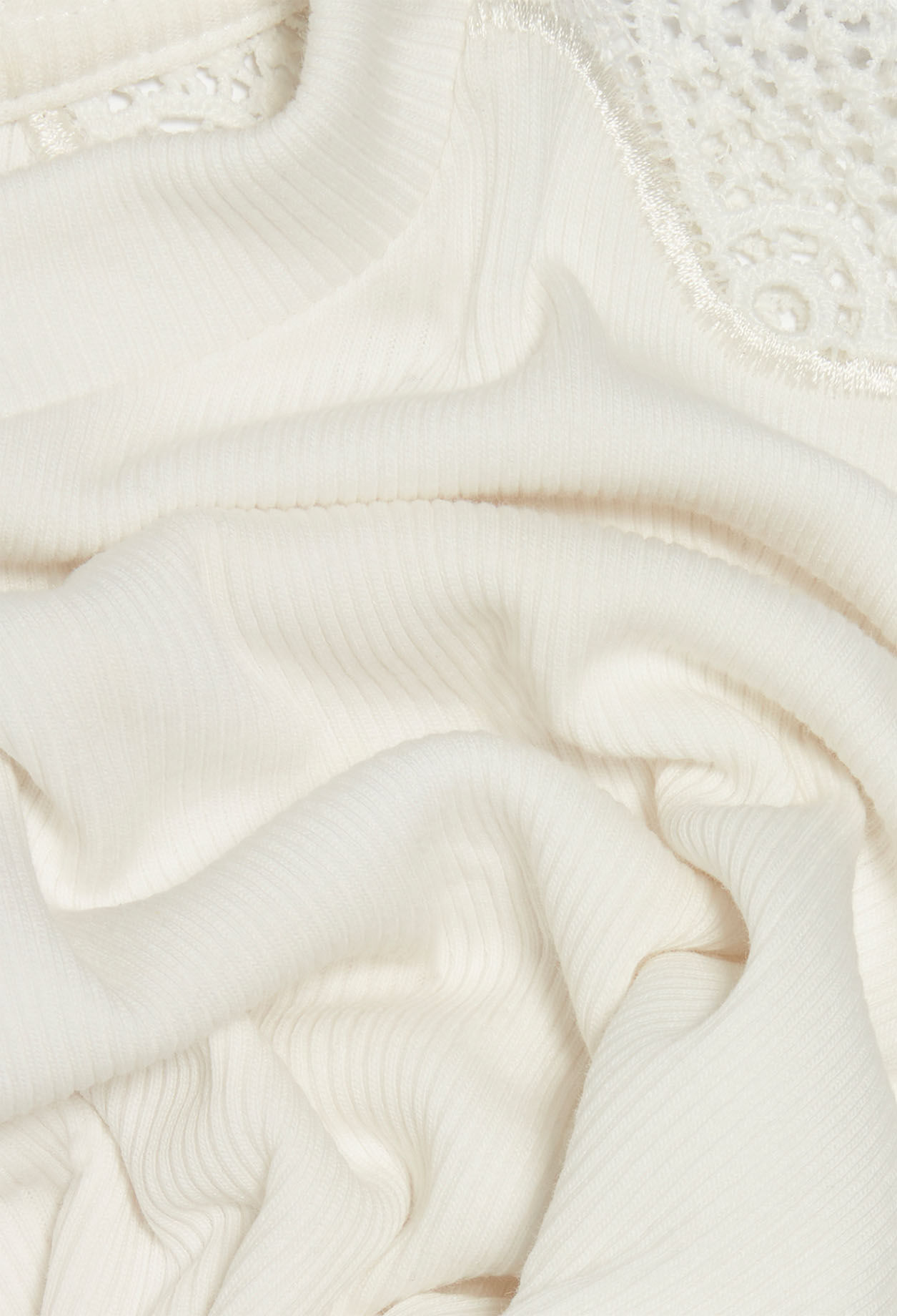 T-shirt en dentelle