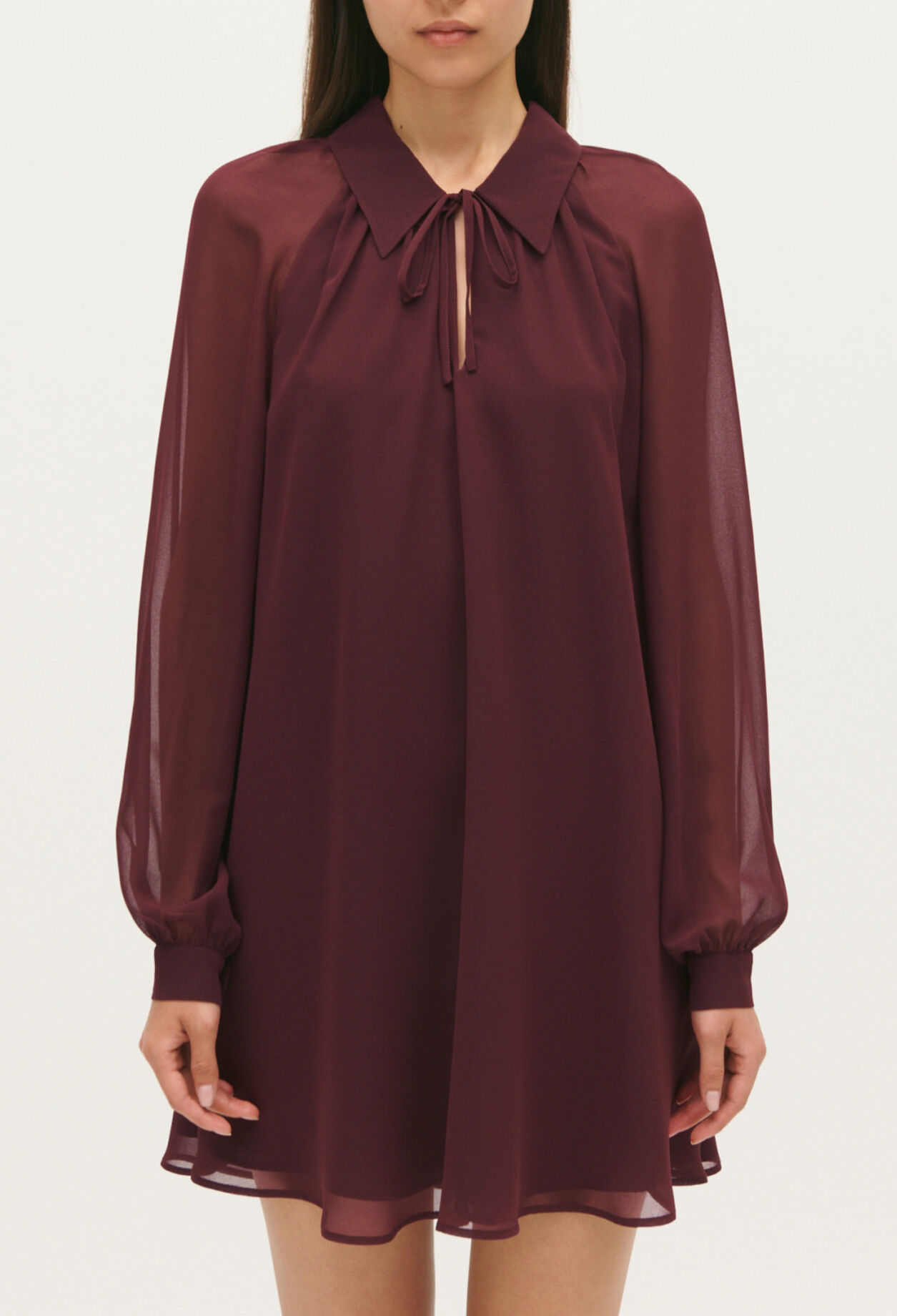 Robe courte fluide
