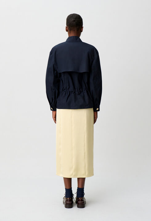 Blouson gabardine cir&eacute;