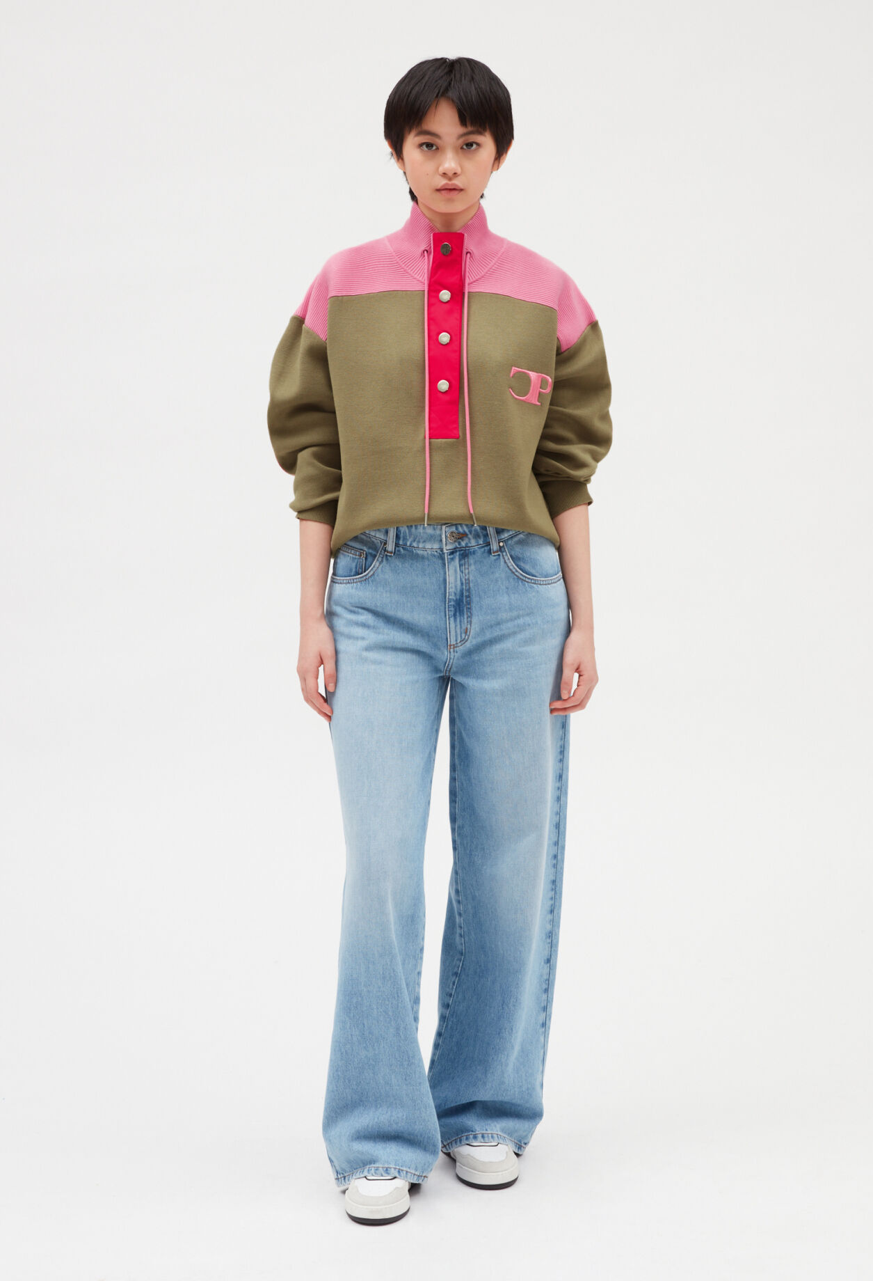 Sweatshirt en maille CP