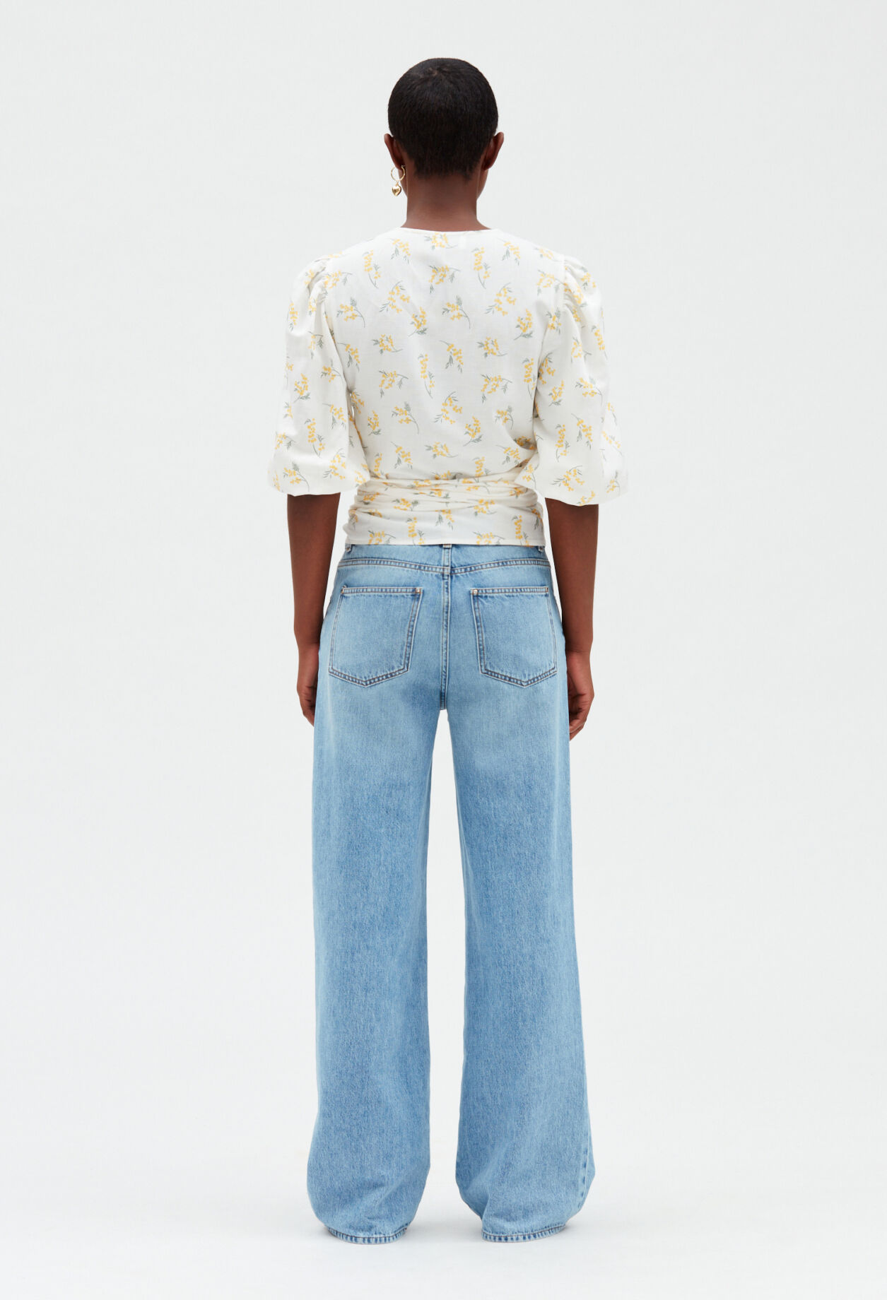 Blouse courte mimosa