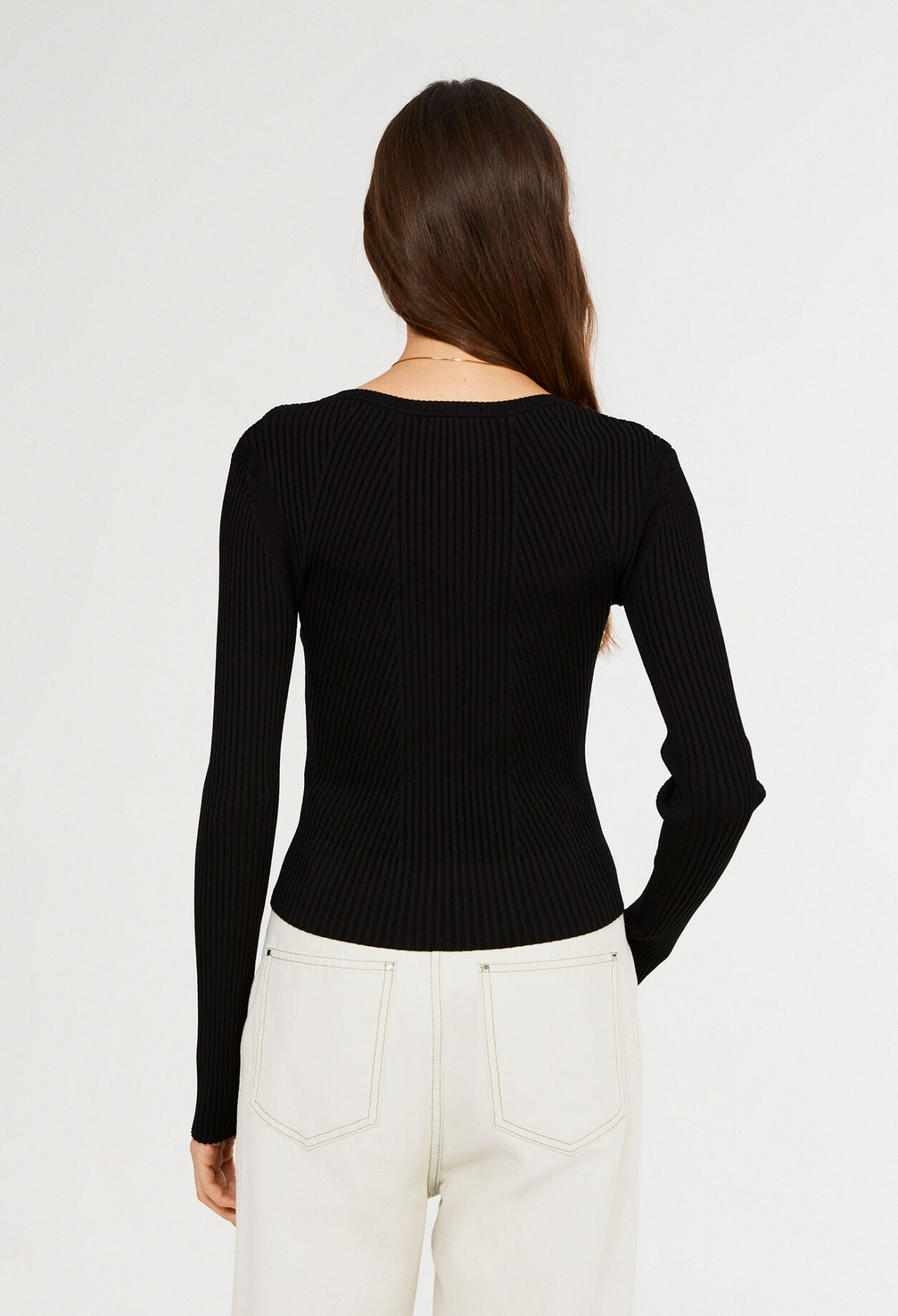Cardigan bicolore