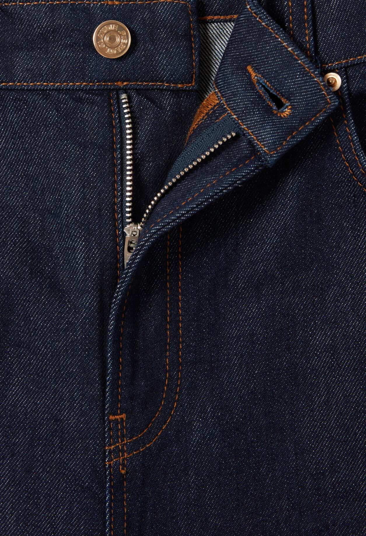 Jean denim brut droit