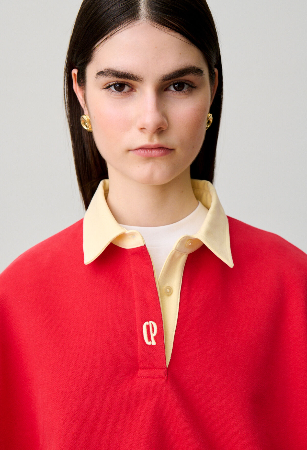 Sweatshirt oversize coton