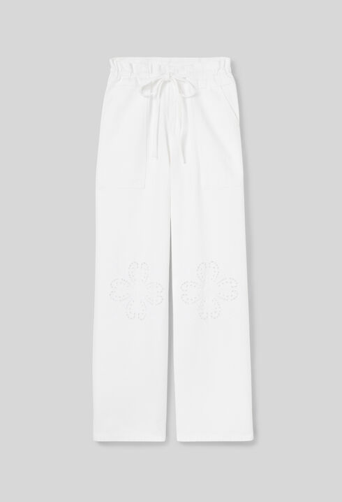 Jean baggy brodé